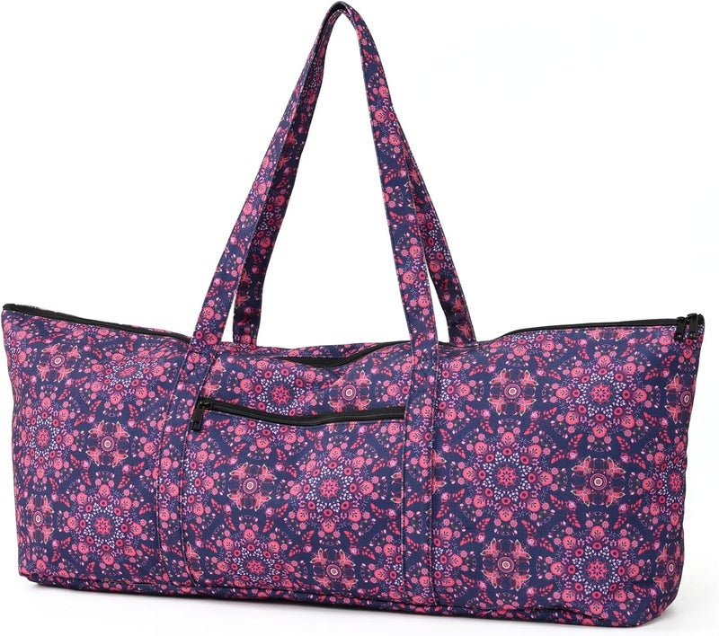 Boulder Bee | Yoga Mat Bag | Large Yoga Mat Carrier with Wet Pocket | Yoga Gifts | Gym Tote Bag for Women - Image 1